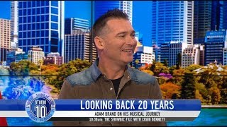 Country Music Star Adam Brand Celebrates 20 Years On The Stage | Studio 10