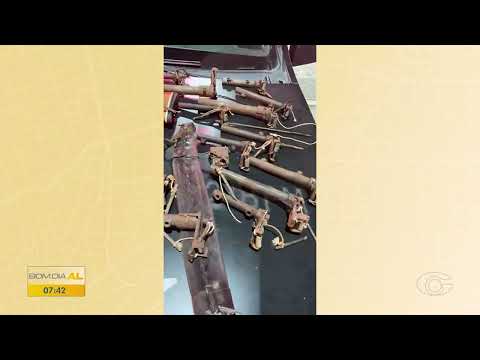 PM apreende 26 armas e munições após homicídio em Branquinha - 18/12/2025