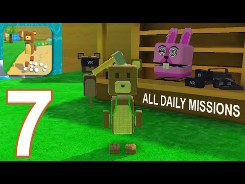 Super Bear Adventure - Gameplay Walkthrough Part 7 - All Daily Missions (iOS, Android)