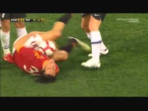 Roma-Inter 2-1 2010 commento carlo zampa