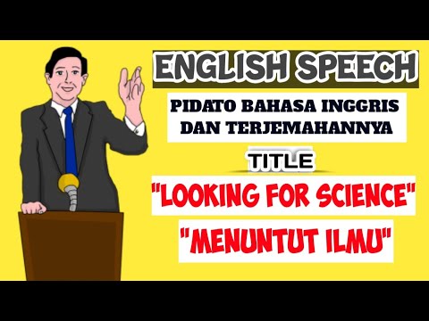 <p>Pidato bahasa inggris dan terjemahannya simpel dan mudah bagi pemula yang ingin bisa pidato bahasa inggris. di video ini akan di contohkan salah satu contoh pidato bahasa inggris dengan judul