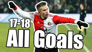 Feyenoord Rotterdam - All Goals 2017-2018 Feyenoord Rotterdam - All Goals 2017-2018
