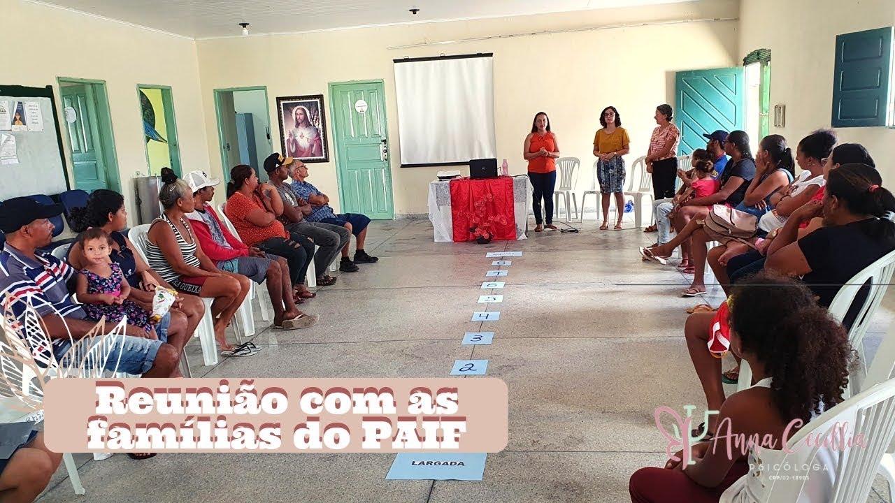 Primeira reunião com as familias do PAIF 2022