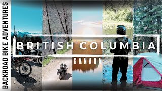 Adventure Bike Motocamping In British Columbia | GPX File Included