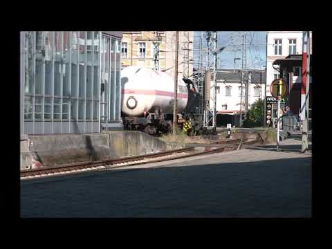 276 036 im Bahnhof Stralsund Hbf