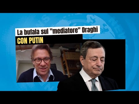Zuppa di Porro 31 mar 2022 - La bufala sul "mediatore" Draghi con Putin
