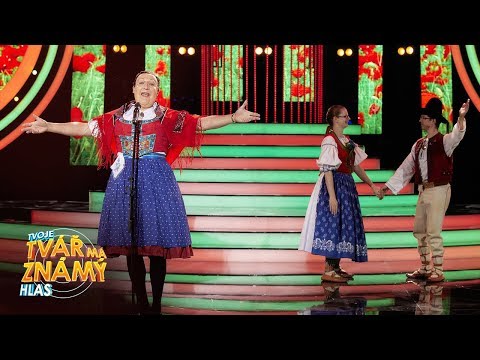 Robert Jašków jako Jarmila Šuláková "Na Vsetína tam je lúka" | Tvoje tvář má známý hlas