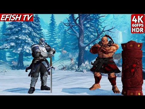 Crusader is back! Warden vs Wan-Fu (Hardest AI) - Samurai Shodown | 4K 60FPS HDR