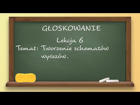 Głoskowanie - lekcja 6
