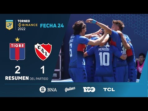 #TorneoBinance | Fecha 24 | resumen de Tigre - Independiente
