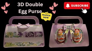 Craft your own chic Double Easter egg purse with a stunning Creative Fabrica design