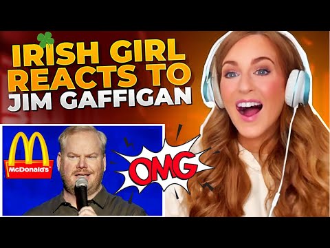 “That’s McDonald’s!” - Jim Gaffigan (Mr. Universe) | Irish Girl Reacts