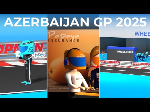 Azerbaijan GP 2025 | Highlights | Comedy on F1 racing