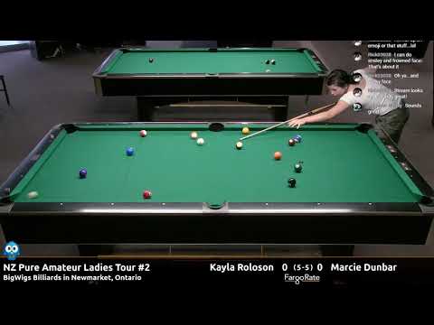 Kayla Roloson vs Marcie Dunbar - 2017 NZ Pure Amateur Ladies Tour #2