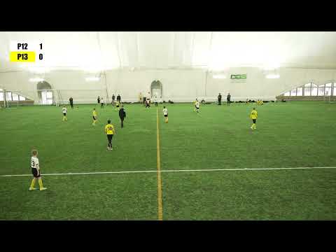 KuPS P12 vs P13 Keltainen, Harjoituspeli 1