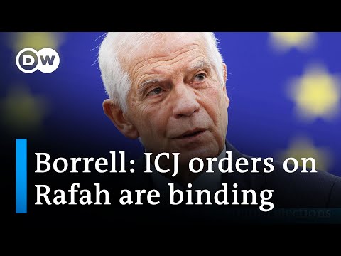 Josep Borrell: EU must choose between rule of law and Israel | DW News