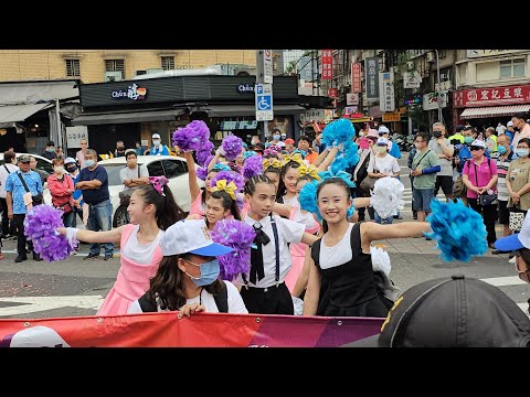 【大橋國中啦啦舞蹈隊(DCJH CHEER DANCE)】~112松山慈惠堂 臺北母娘文化祭 保民遶境嘉年華