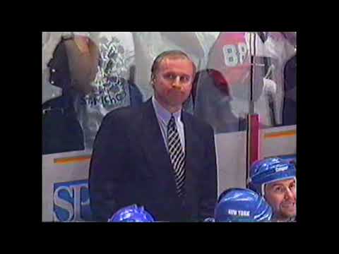 Playoff 1995. Second Round. Philadelphia Flyers vs. New York Rangers. Game 2. May 22, 1995.