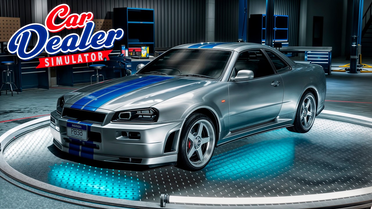 Atualizou e agora tem TUNING e RACHAS! - Car Dealer Simulator #20