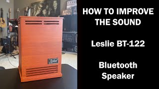 Video thumbnail for How to Improve the Sound on your Leslie BT-122 by Don't Screw It Up