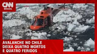 Vídeo: Avalanche no Chile deixa quatro mortos e quatro feridos perto de estação de esqui | CNN AGORA