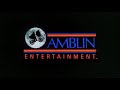 Amblin Entertainment DreamWorks Pictures X2 Closing 2001