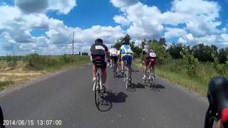 preview picture of video 'Tour de Gyömrő 2014 - 85 km - Tápiószentmárton és Tápióbicske között'