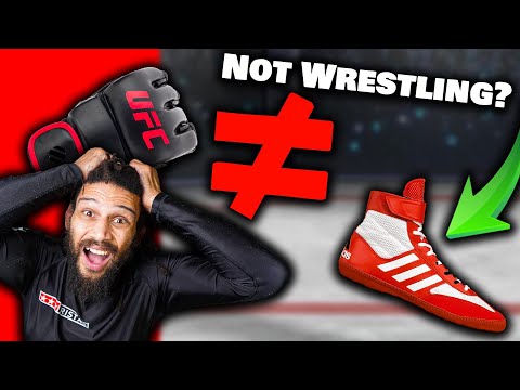 MMA Wrestling Is NOT "Wrestling" 3 Reasons Why