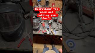 Starter welding kit #learn #stickwelding #howto #welding #tipsandtricks #diy #beginner