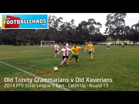 2014 FFV - Old Trinity Grammarians v Old Xaverians