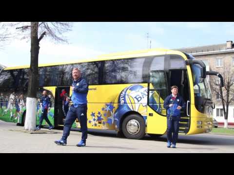 Команда БАТЭ возложила цветы к Вечному огню в Борисове