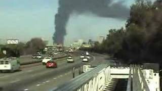 preview picture of video 'Sacramento Trestle Fire'