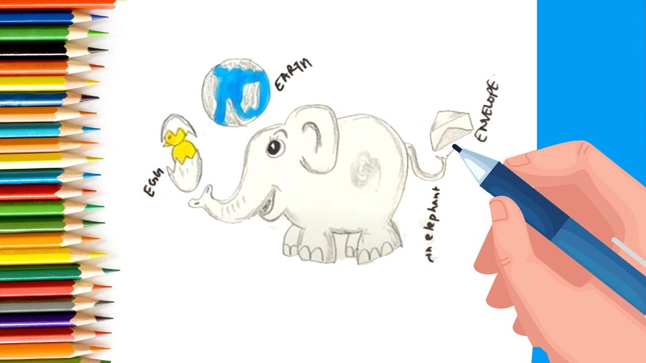 EPISODE 6 | 6 mins 100 days challenge Sketching Challenge | step by step Drawing Tutorials for kids