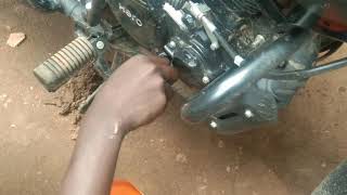 How to Change Engine Oil in  Hero Passion Pro BS6 Bike