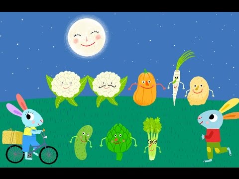 The vegetables. Songs for kids