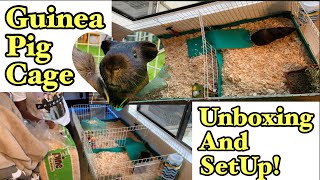 MIDWEST GUINEA PIG CAGE || UNBOXING AND SETUP!