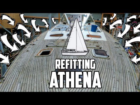 Sail Life - Going inside & removing deck hardware - DIY sailboat refit