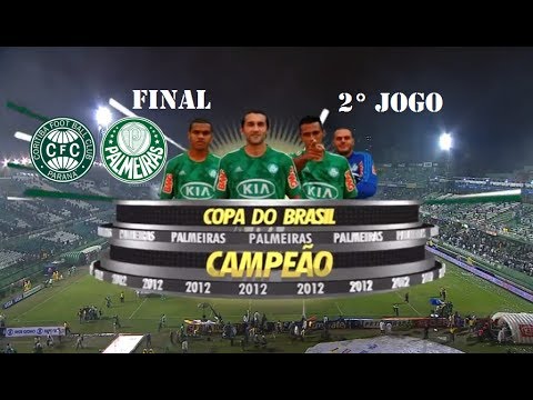Coritiba 1 x 1 Palmeiras - Copa do Brasil 2012 - Gols|2ª Final|Dia: 11/07/2012