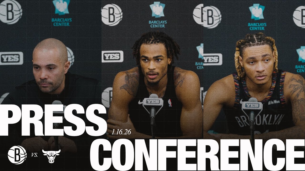 Jordi Fernández, Nic Claxton, and Noah Clowney Discuss Win vs Chicago