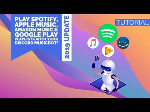 Howto Play Spotify Apple Music More With Discord Musicbot