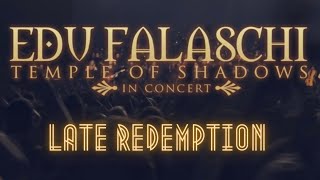 EDU FALASCHI l Late Redemption (Feat. Guilherme Arantes) l Temple Of Shadows In Concert