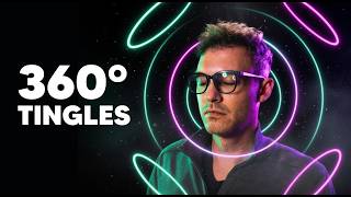 360° Full Body Tingling Unpredictable Anticipatory ASMR (Blackout, Eyes Closed)