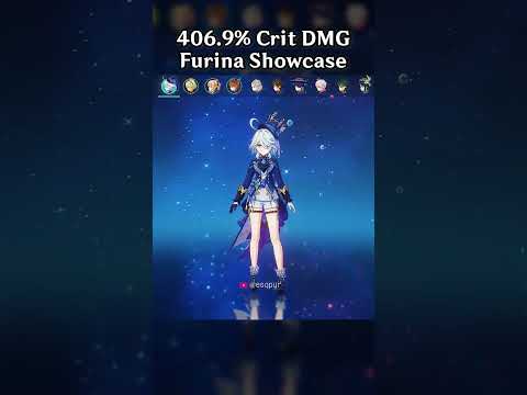 406.9% CRIT DMG FURINA SHOWCASE