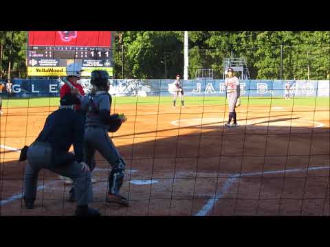 Auburn Softball Pitcher Makayla Martin