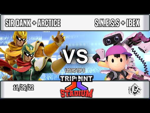 Tripoint Stadium - Losers Top 8 - Sir Dank + Arctice Vs. S.N.E.S.s + IBEX