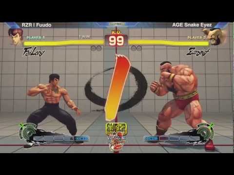 SSF4: RZR | Fuudo vs AGE SnakeEyez - SF25th Off Stream Losers Matches