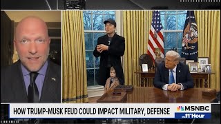 MSNBC   11TH HOUR WITH STEPHANIE RUHLE   JUNE 5, 2025   TRUMP MUSK FIGHT A THREAT TO NATIONAL SECURI