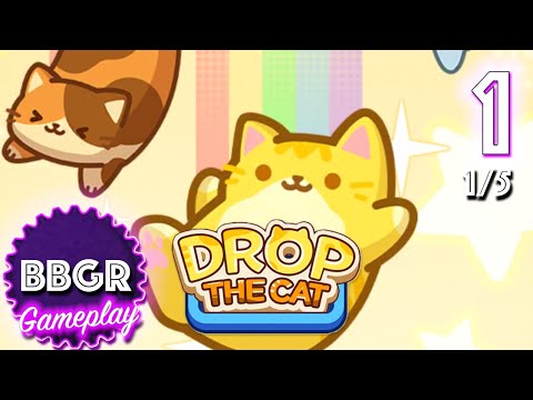 Drop the Cat! - Review 1/5, Game Play Walkthrough No Commentary 1 - YouTube