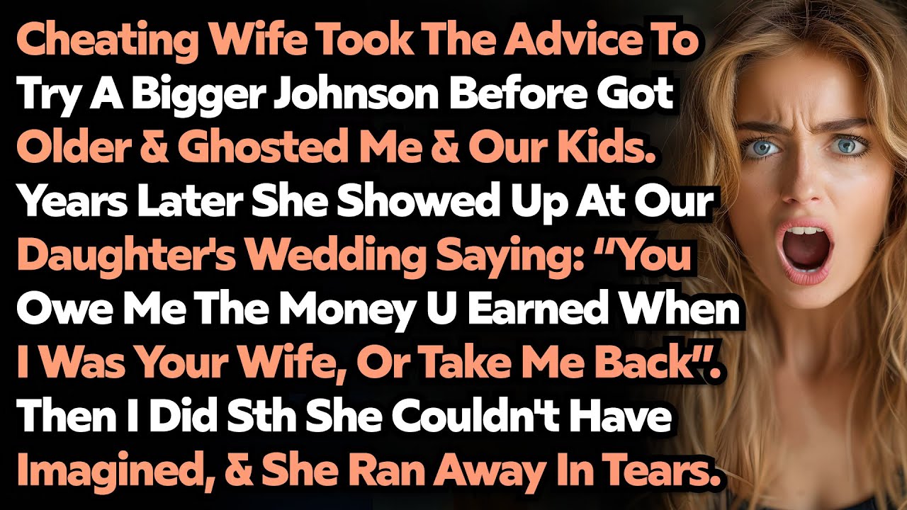 Cheating Ex-Wife Showed Up On Daughter Wedding Demanding Me Take Her Back. Sad Audio Story