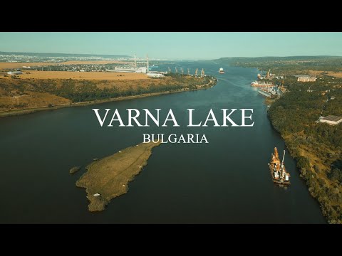 Flying Over Varna Lake and a Beautiful Village in Bulgaria | 4K Drone